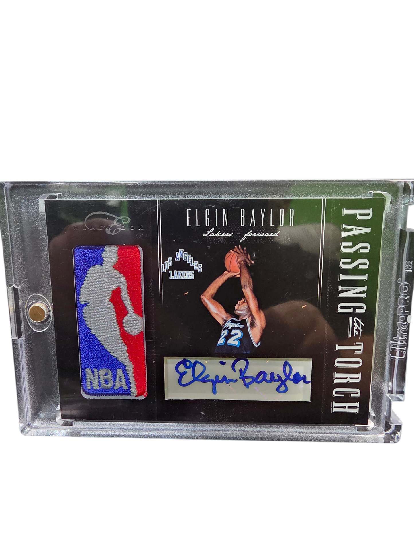 2011 Panini Passing the Torch Elgin Baylor Kobe Bryant 26/99 Patch
