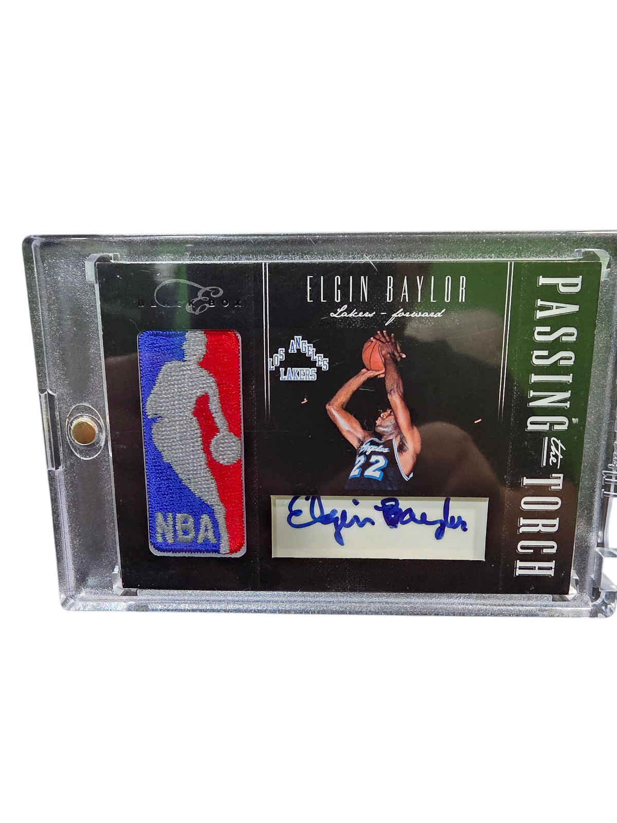 2011 Panini Passing the Torch Elgin Baylor Kobe Bryant #36 Patch 87/99
