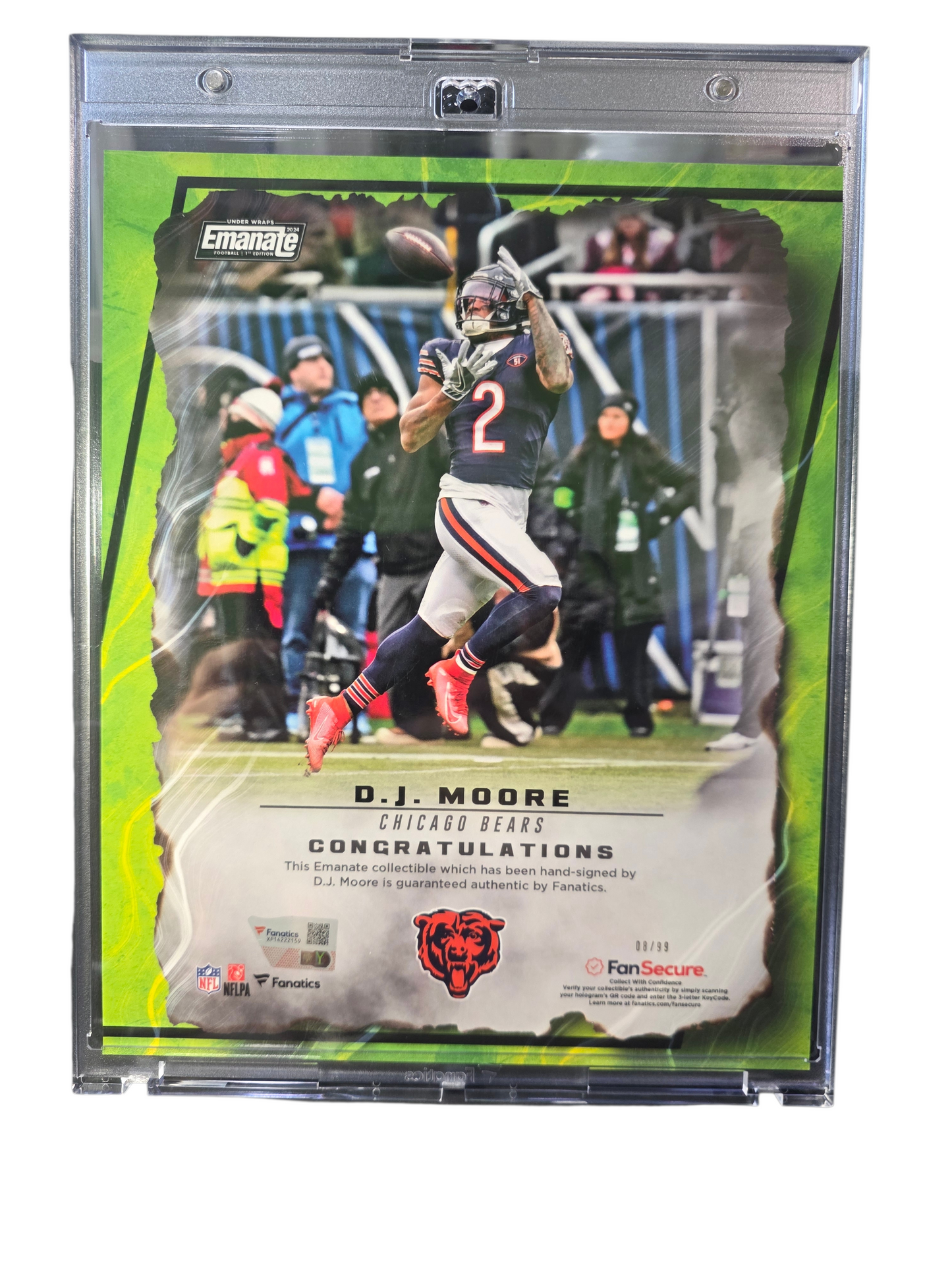 2024 Fanatics Emanate D.J. Moore 08/99