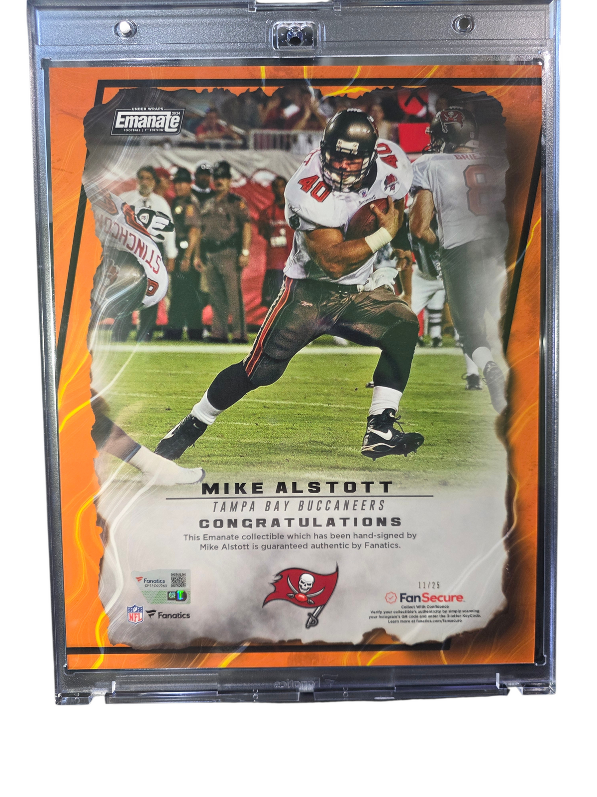 2024 Fanatics Emanate Mike Alstott 11/25