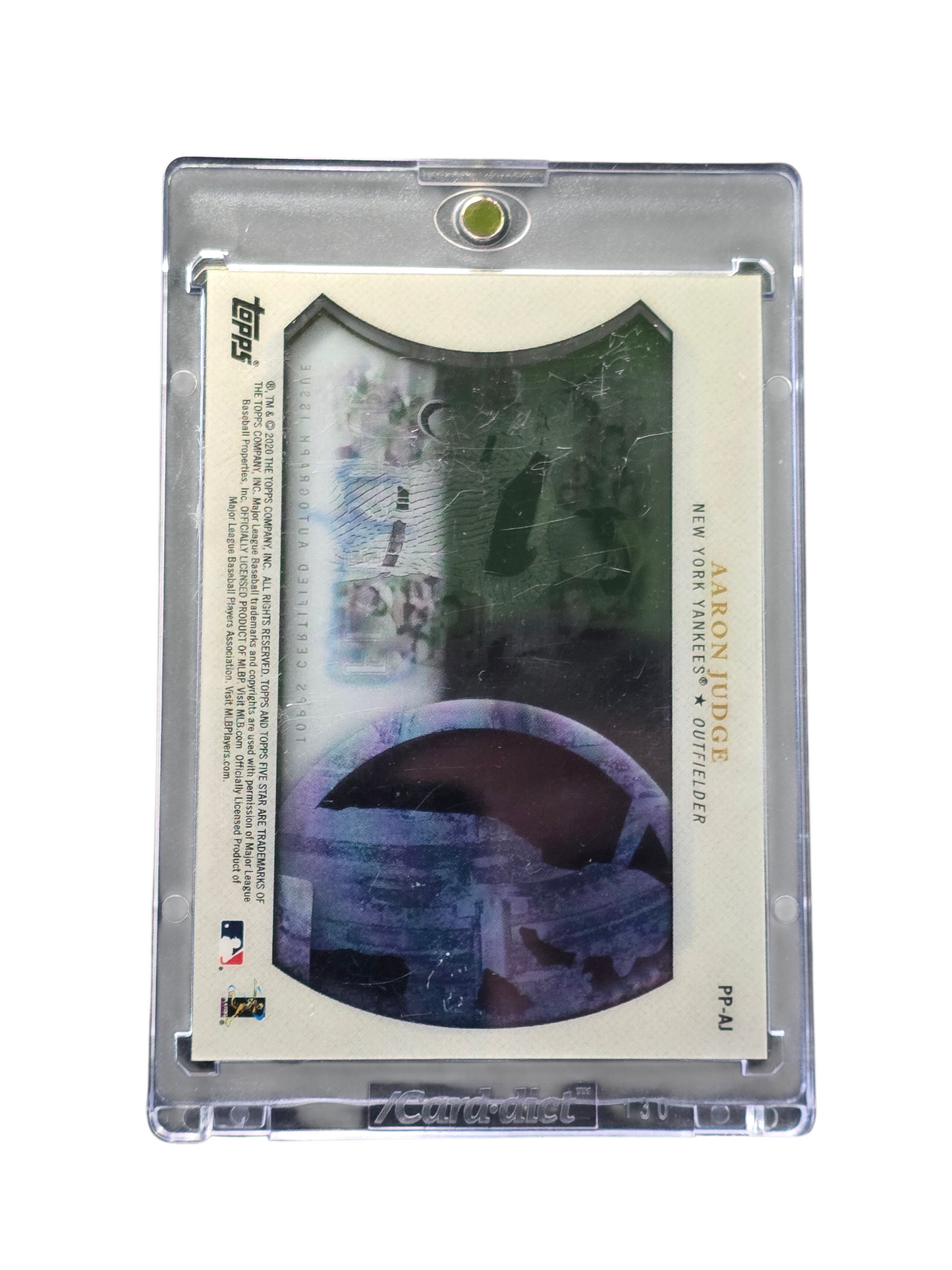 2020 Topps Tribute Penmanship Autographs Aaron Judge #PPA-AJ