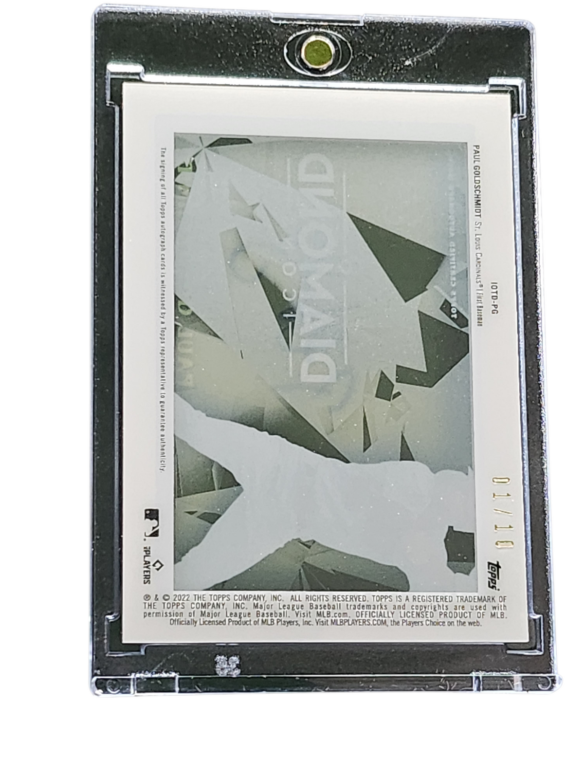 2022 Topps Diamond Icons Paul Goldschmidt #DA-PG