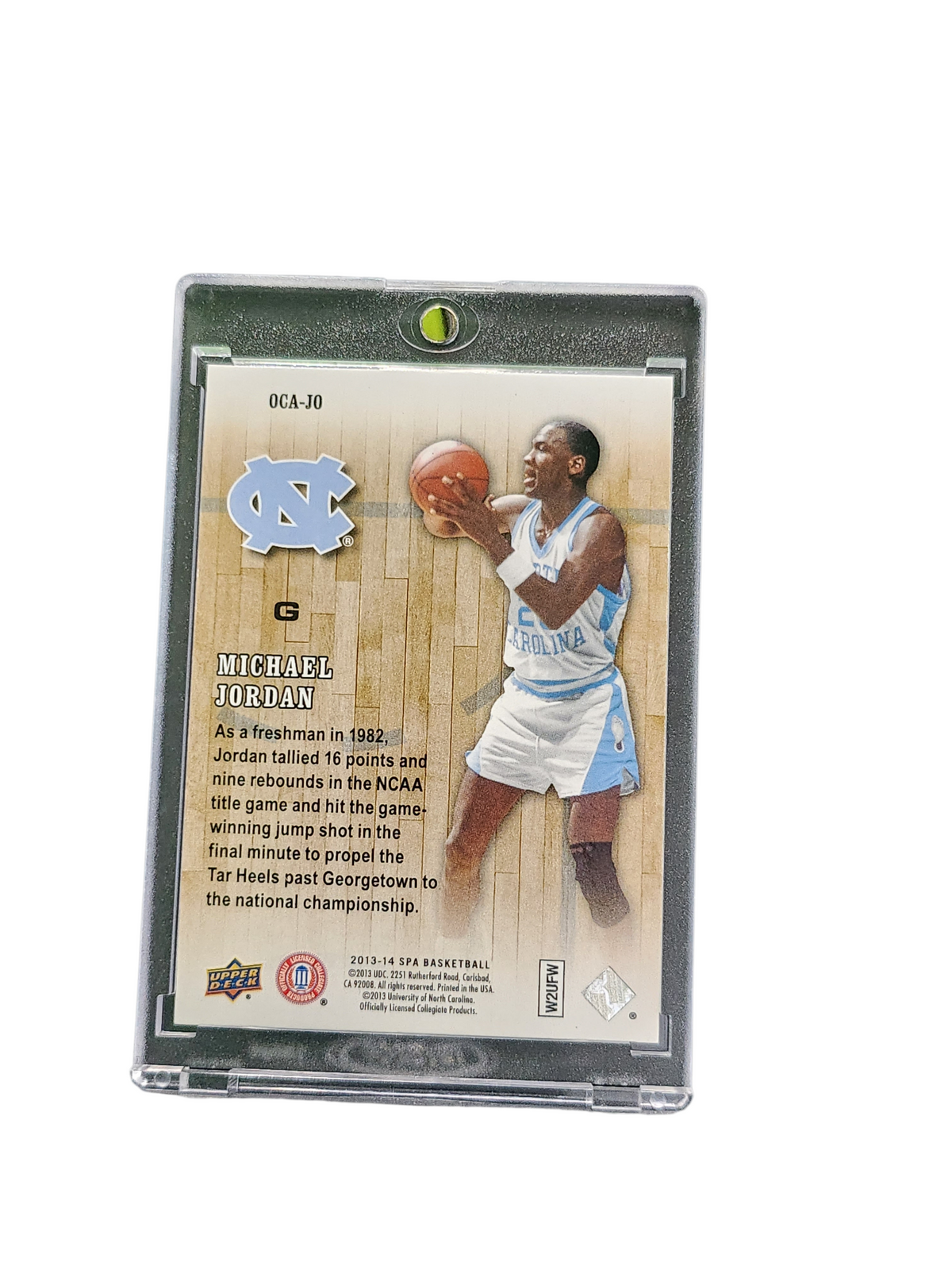 2013 Upper Deck SP Authentic On Court Auth Michael Jordan #OCA-JO Memorabilia