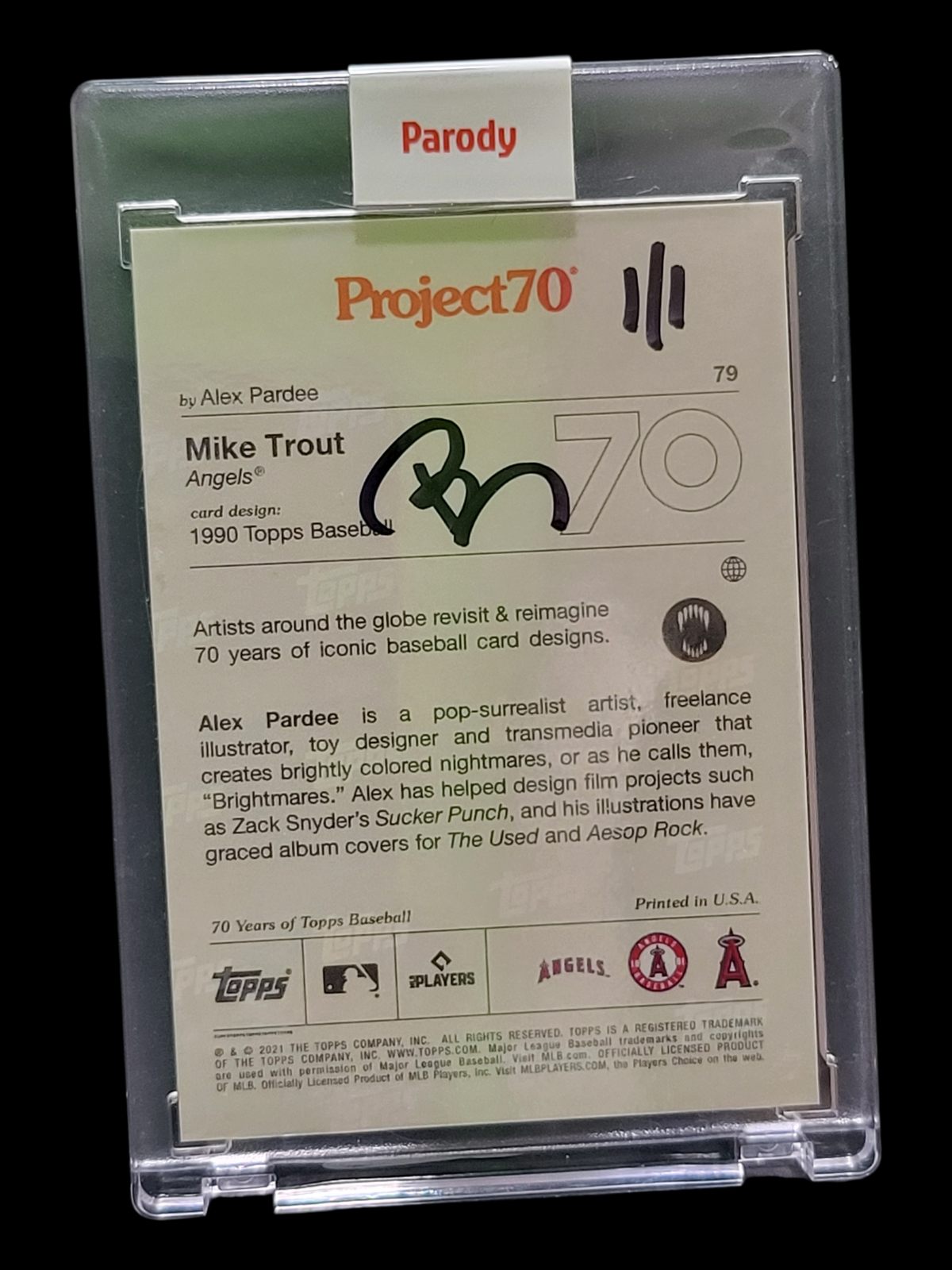 2021 Topps Project70 Mike Trout #79