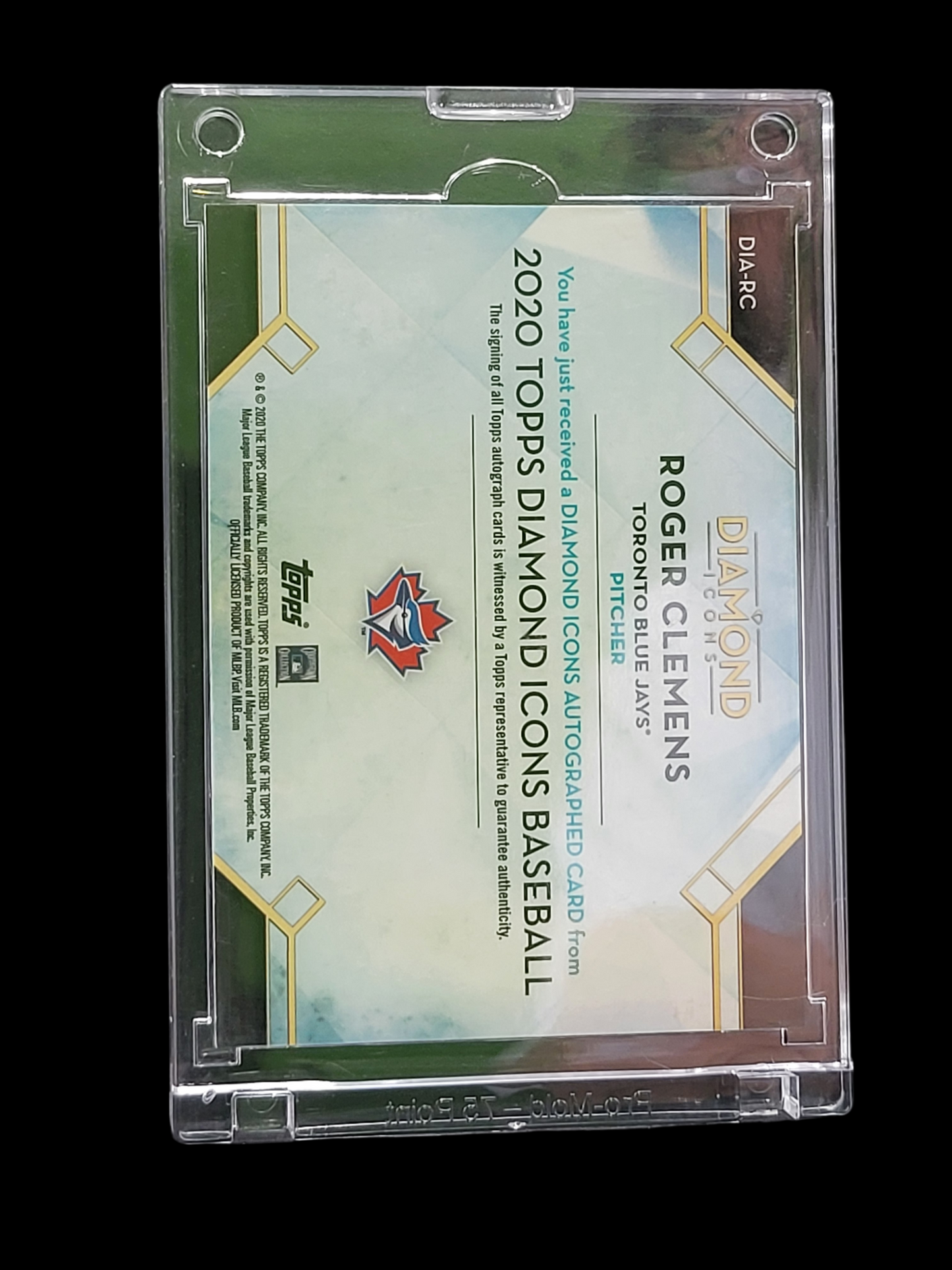 2020 Topps Diamond Icons Roger Clemens #DIA-RC 22/25
