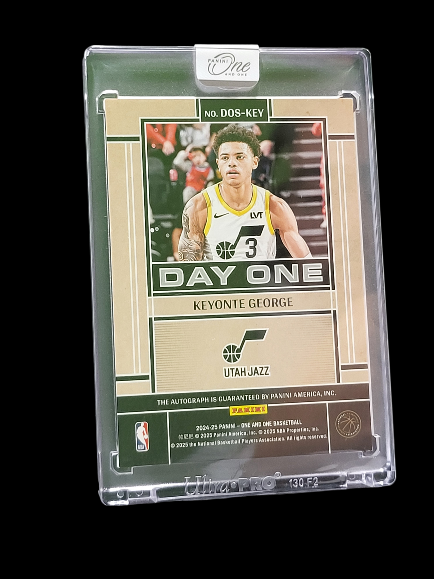 2025 Panini One and One Day One Keyonte George #DOS-KEY