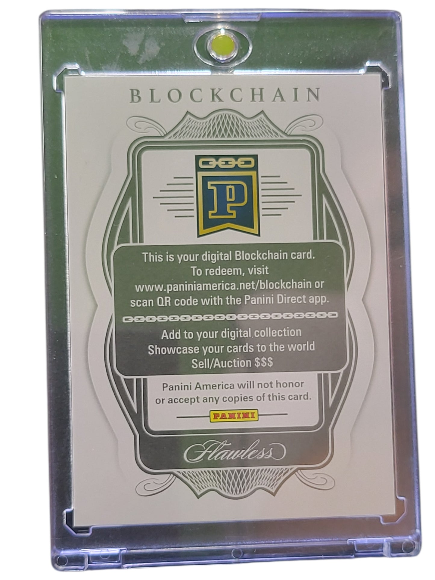 2020 Panini Flawless Baseball Austin Riley #15 Blockchain Digital Only