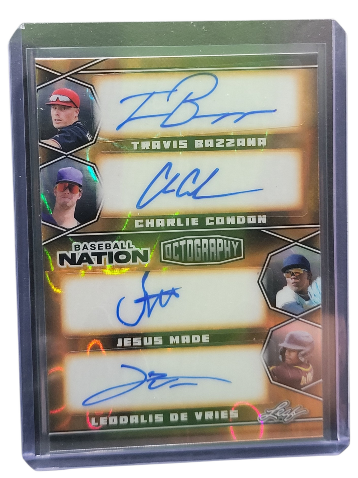 2025 Leaf Natio Travis Bazzana Konnor Griffin Jesus Made Braden Montgomery Leo
