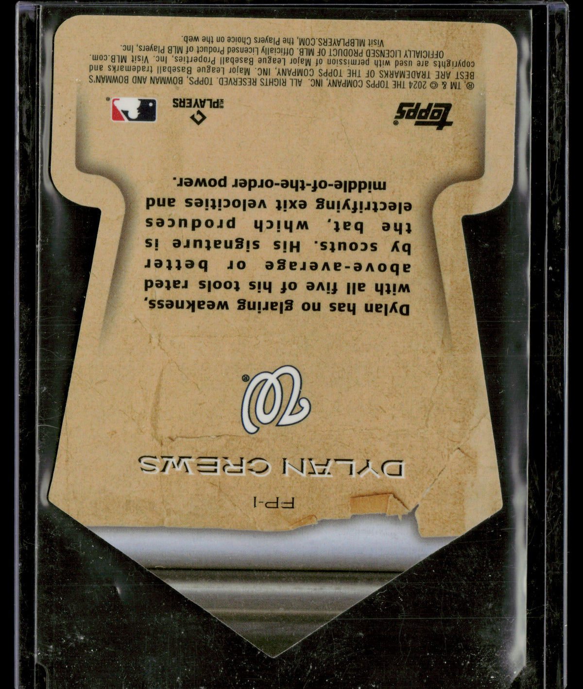 2024 Bowman's Best Fabled Phenoms Dylan Crews #FP-1