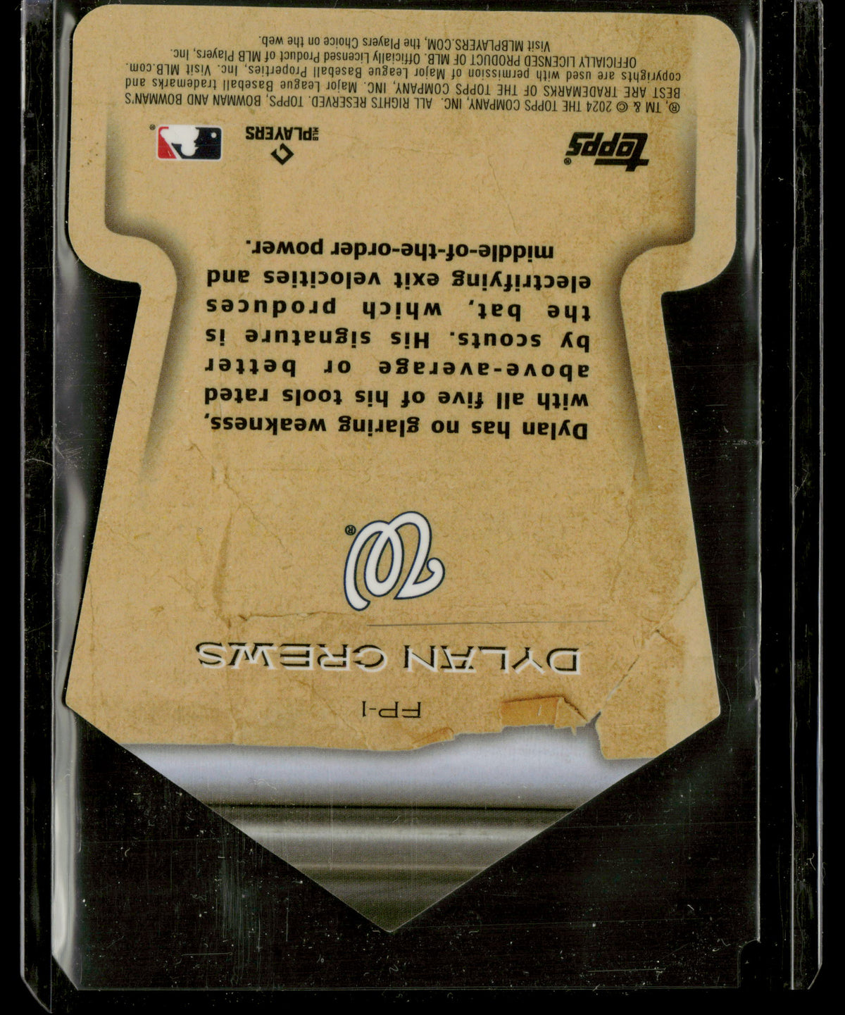 2024 Bowman's Best Fabled Phenoms Dylan Crews #FP-1