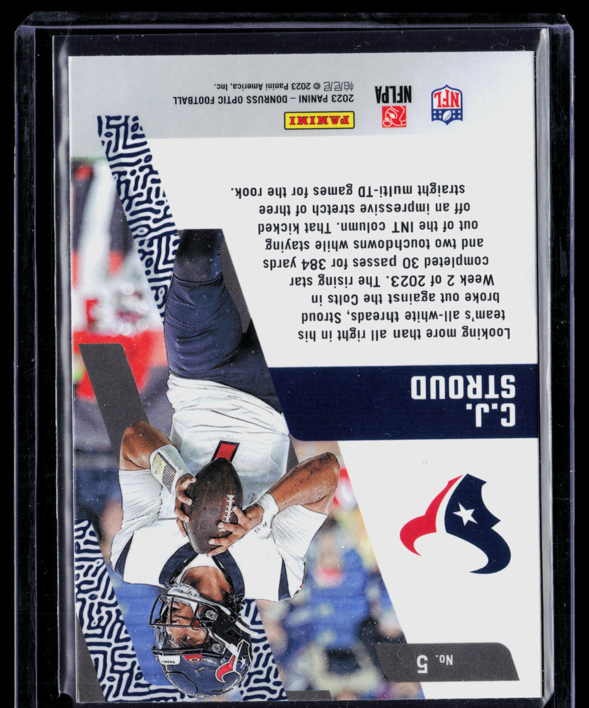 2023 Donruss Optic Primary Colors C.J. Stroud #5 RC