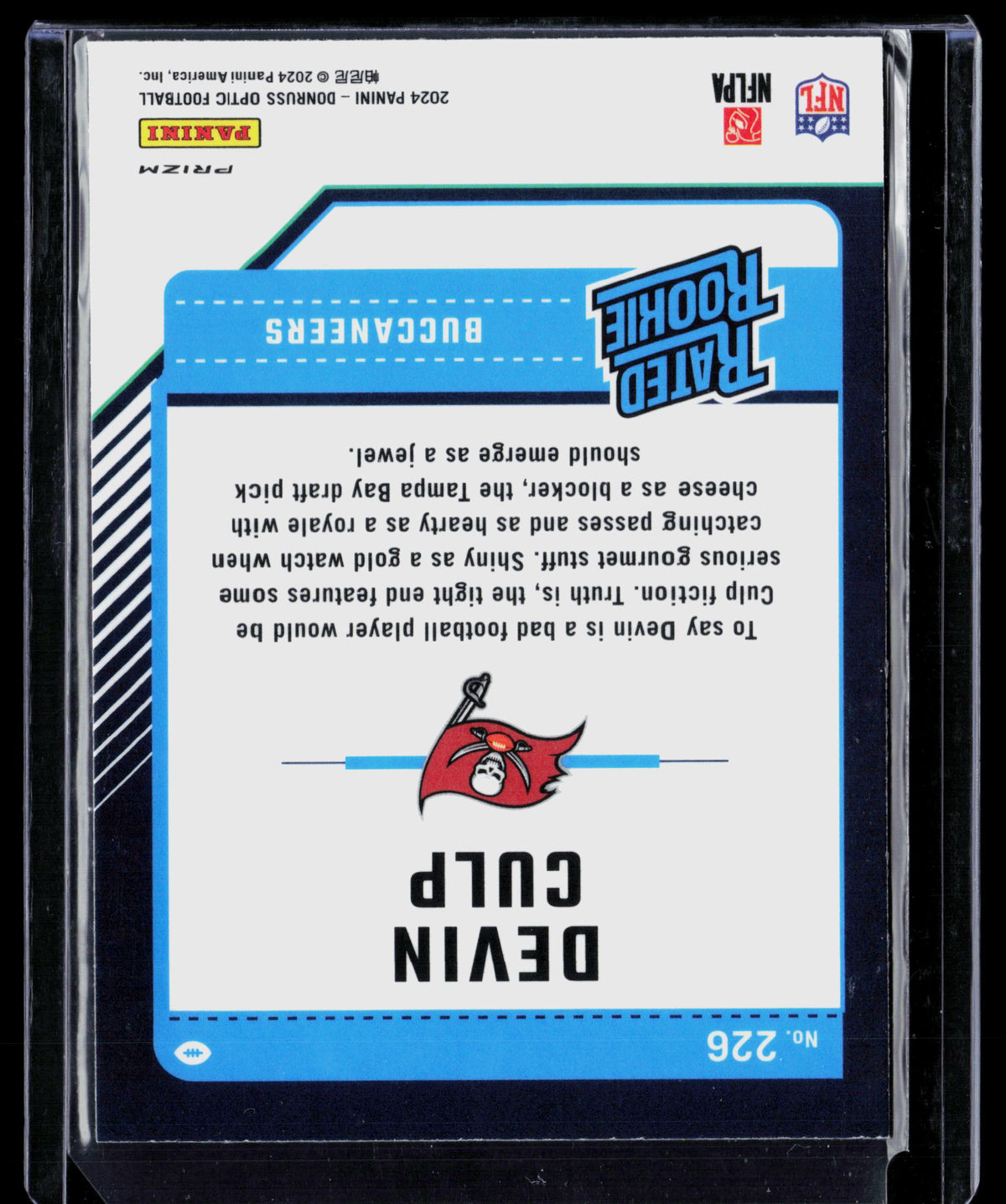 2024 Panini Donruss Optic Devin Culp #226 Blue Velocity