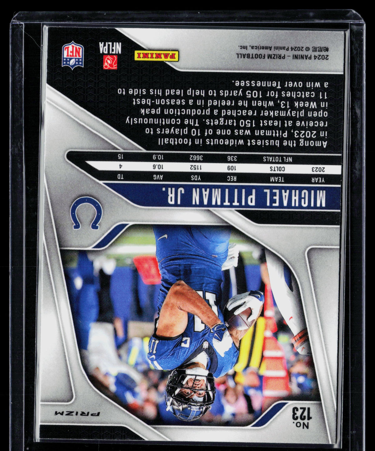2024 Panini Prizm Michael Pittman Jr. #123 Disco