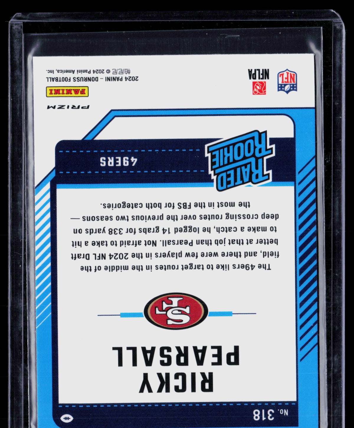 2024 Donruss Optic Ricky Pearsall #318 Red