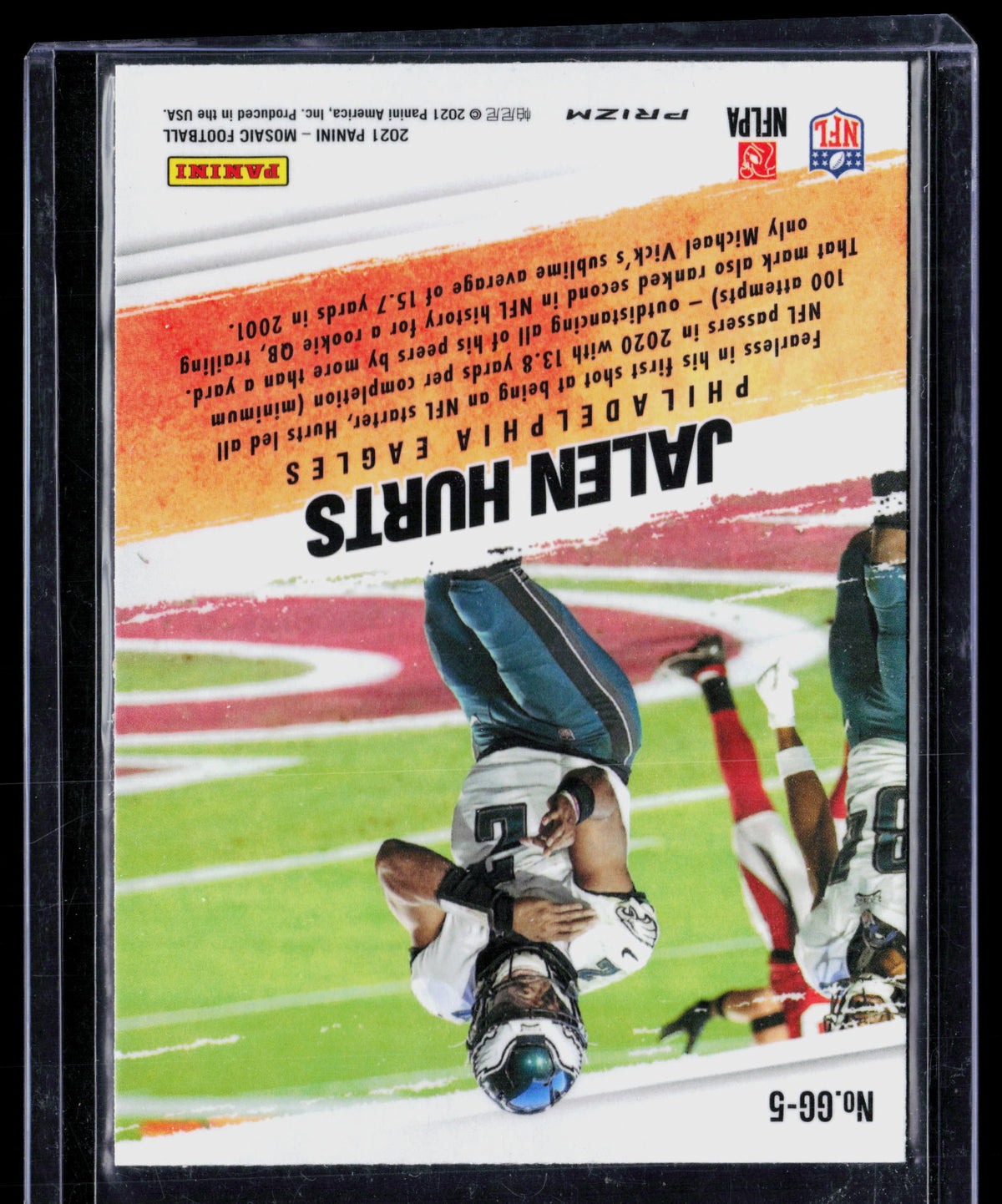 2021 Panini Mosaic Got Game Jalen Hurts #GG-5 Green
