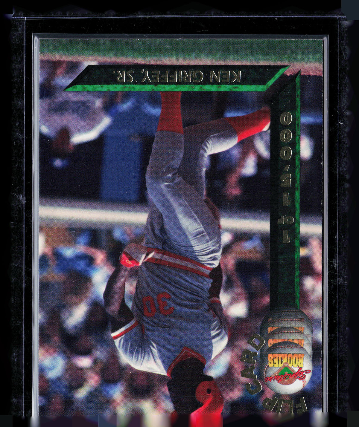 1994 Signature Rookies Flip Card Ken Griffey Jr. Ken Griffey Sr.