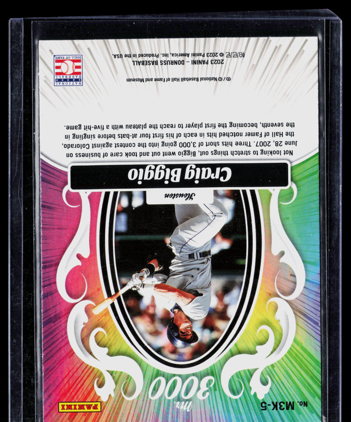 2023 Panini Donruss Craig Biggio #M3K-5