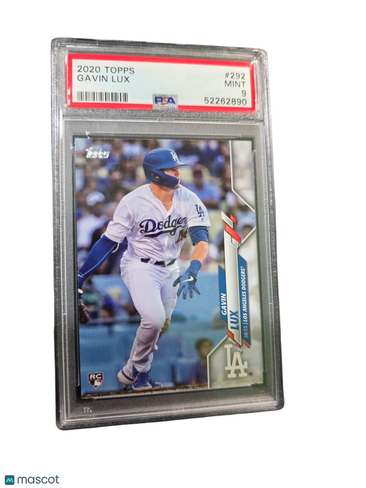 2020 Topps Gavin Lux #292 PSA 9