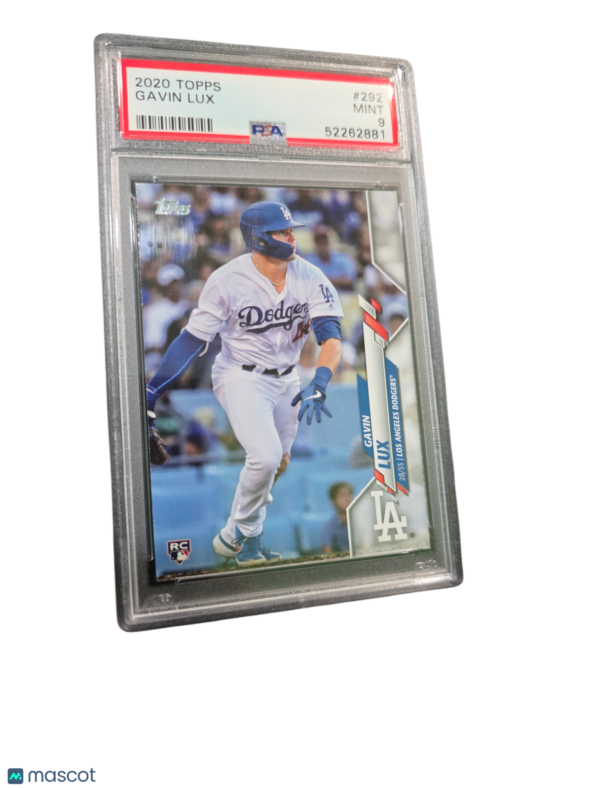2020 Topps Gavin Lux #292 PSA 9