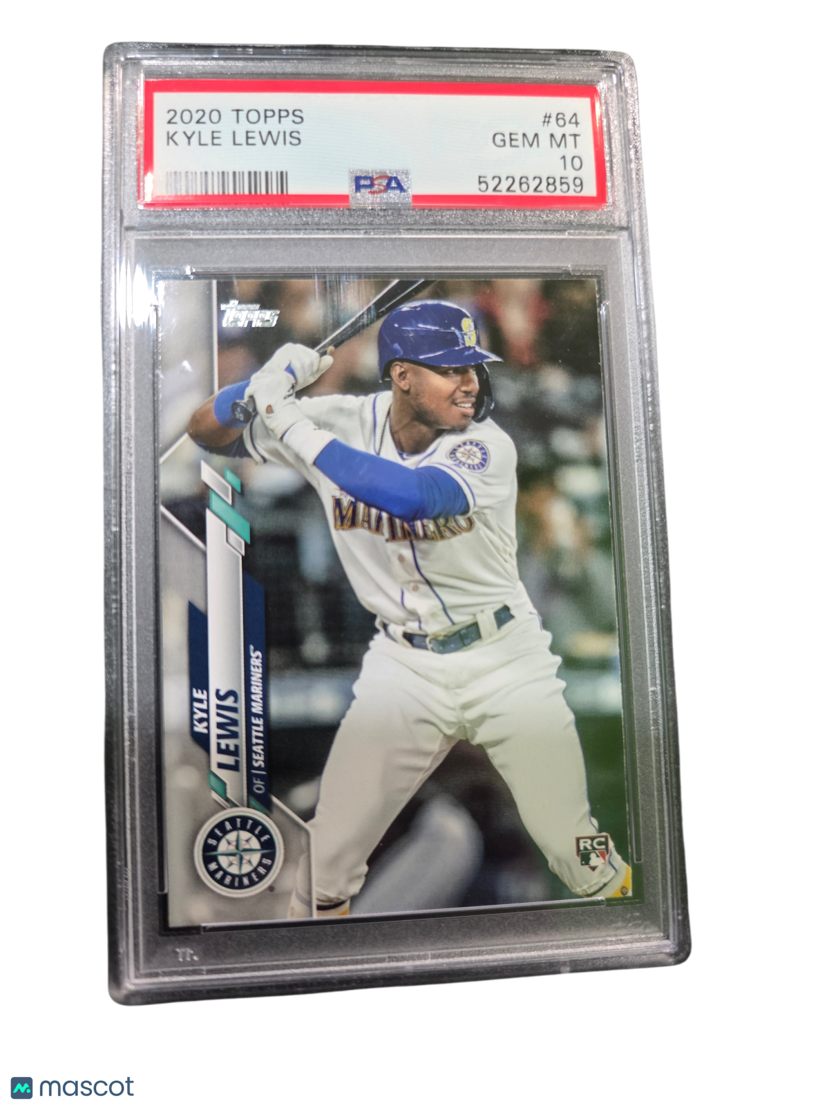 2020 Topps Kyle Lewis #64 PSA 10