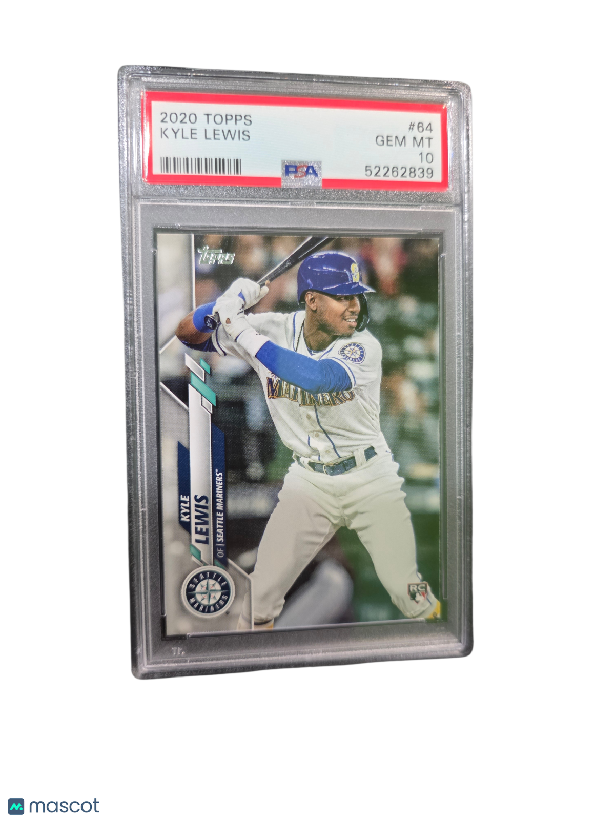 2020 Topps Kyle Lewis #64 PSA 10