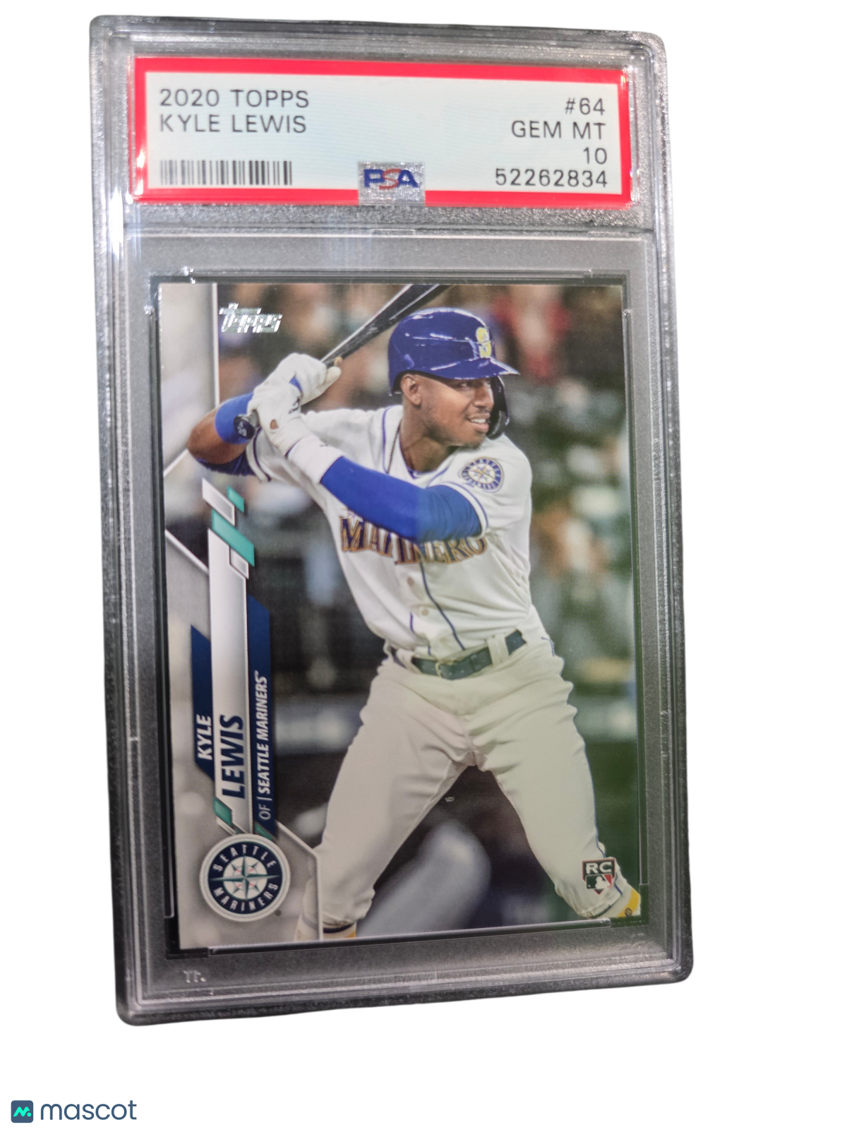 2020 Topps Kyle Lewis #64 PSA 10