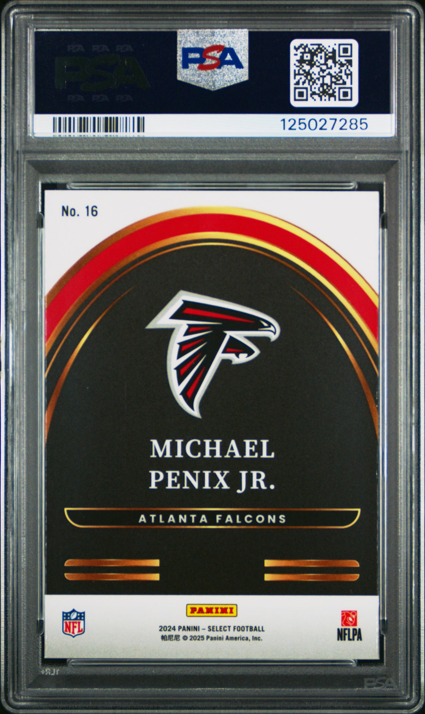 2024 Panini Select Select Future Michael Penix JR. #16 PSA 9