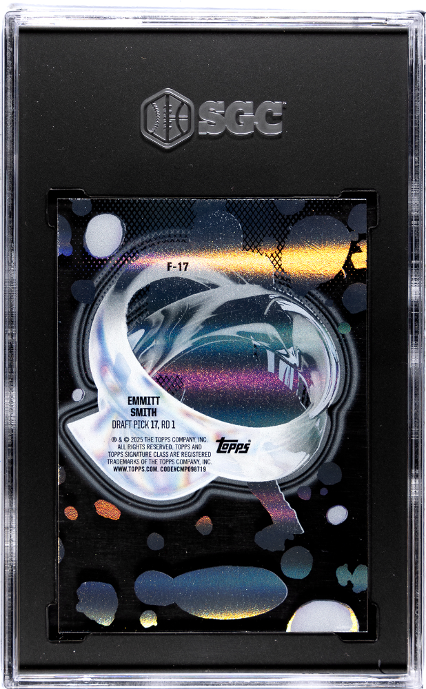 2024 Topps Signature Class Emmitt Smith #F-17 Fluidity SGC 10