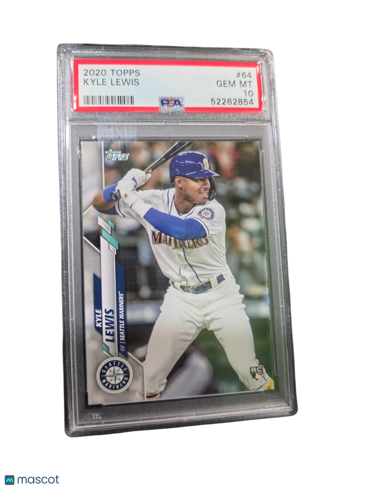 2020 Topps Kyle Lewis #64 PSA 10