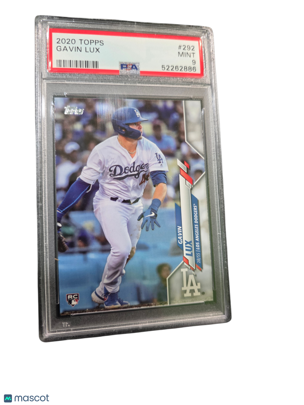 2020 Topps Gavin Lux #292 PSA 9