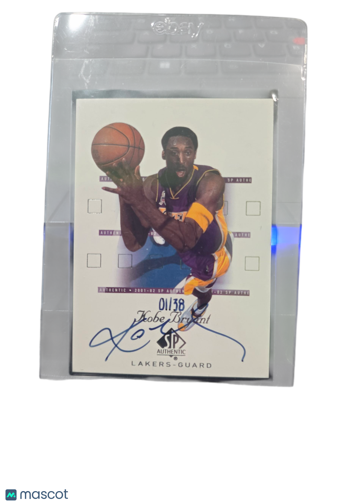 2002-03 Upper Deck SP Authentic Kobe Bryant #38 01/38