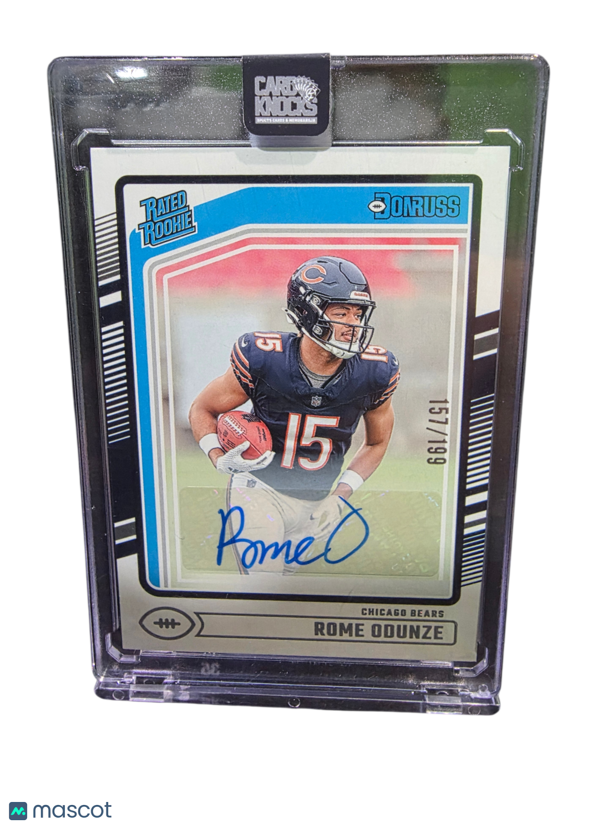 2024 Panini Donruss Rated Rookie Rome Odunze #309 157/199