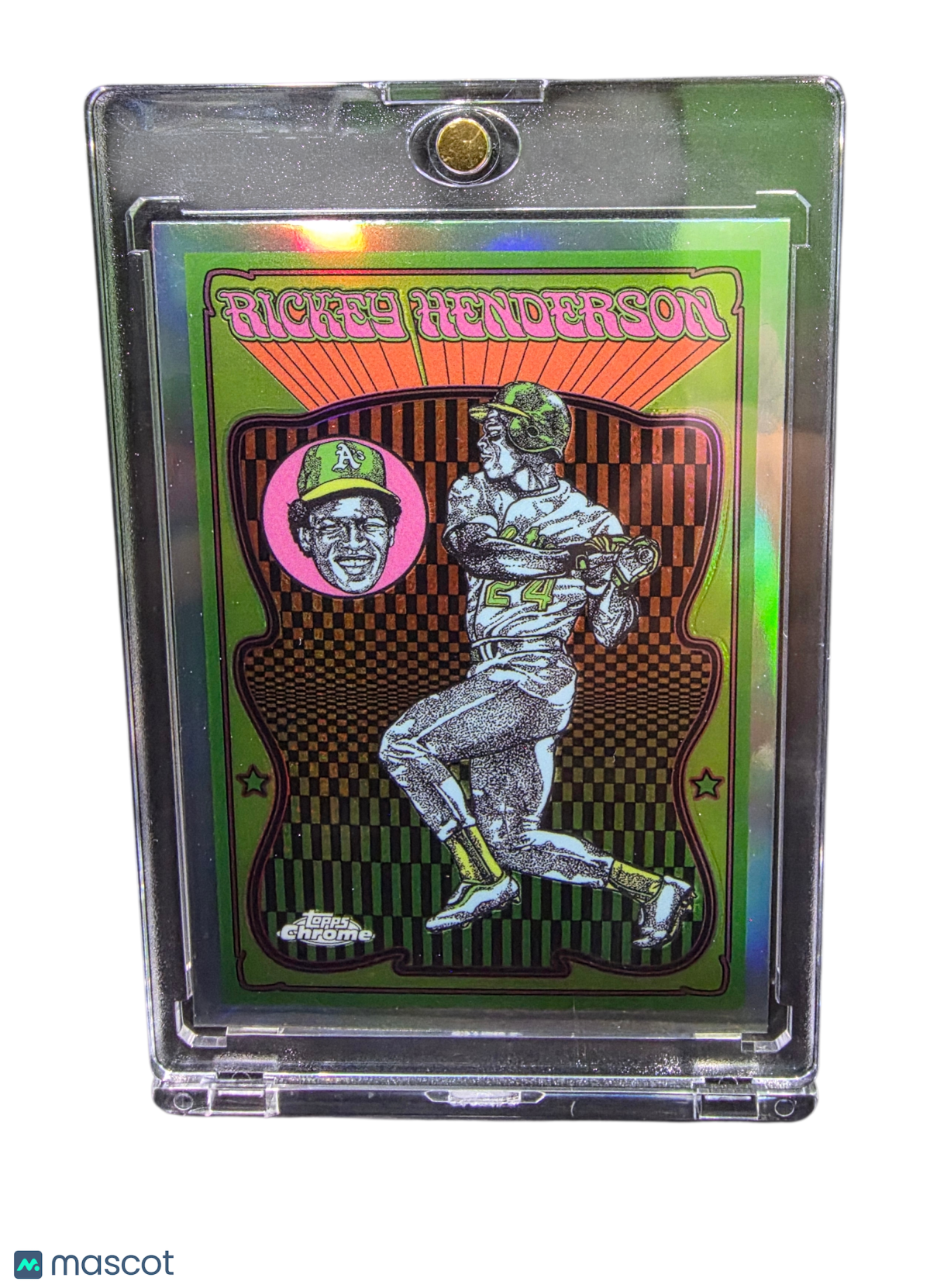 2025 Topps Chrome Ultraviolet All-Stars Rickey Henderson #UV-12