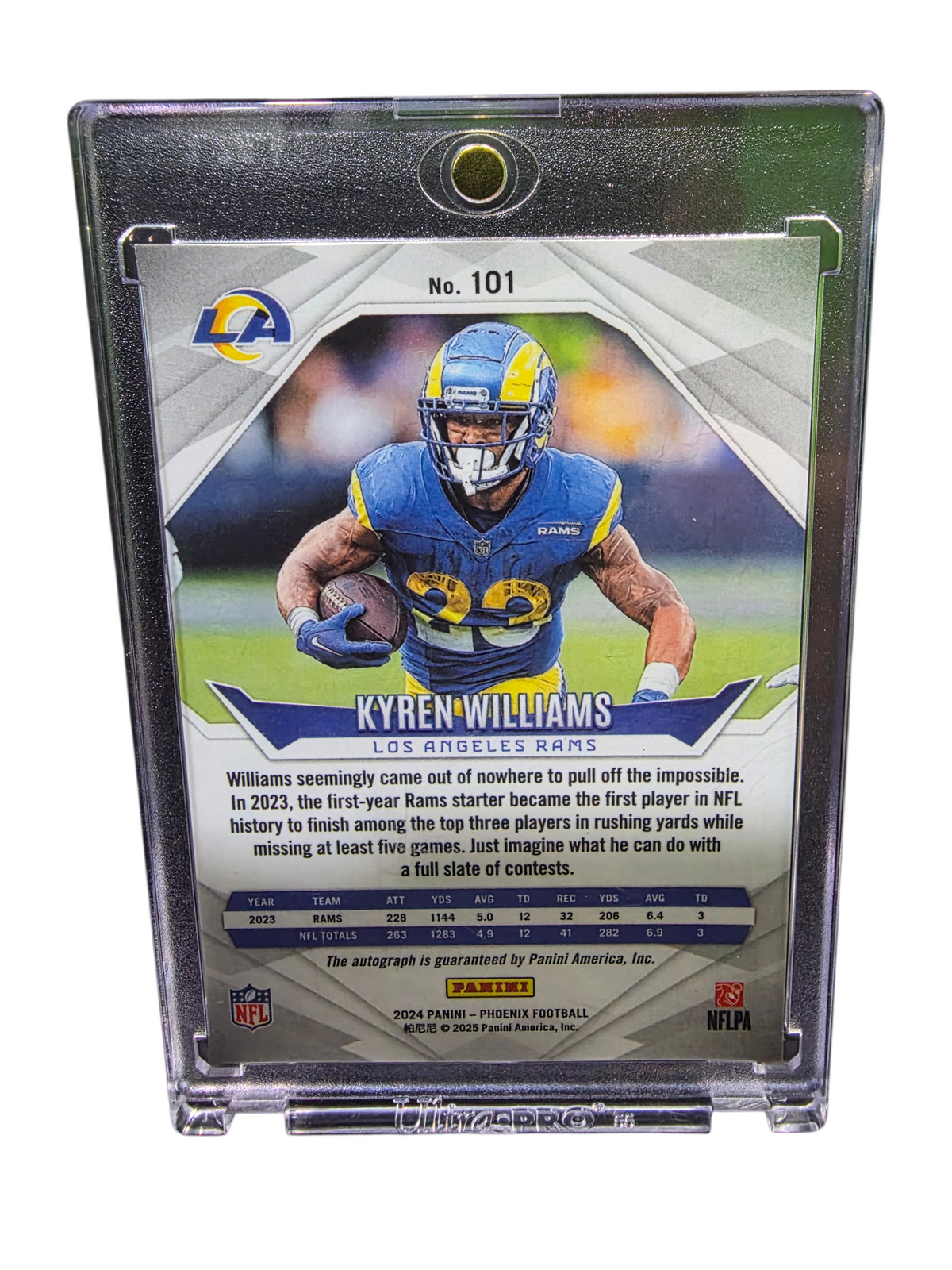 2024 Panini Phoenix Kyren Williams #101