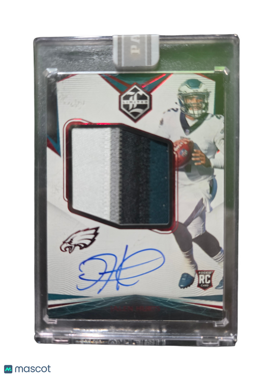 2020 Panini Limited Jalen Hurts #156 RC Patch 1/1