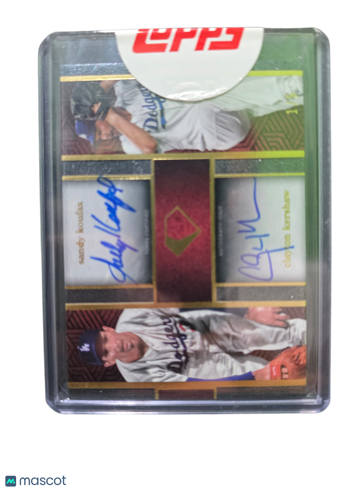 2022 Topps Diamond Icons Sandy Koufax Clayton Kershaw /5