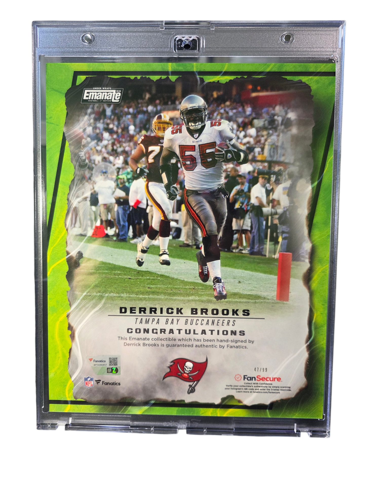 2024 Fanatics Emanate Derrick Brooks 47/99