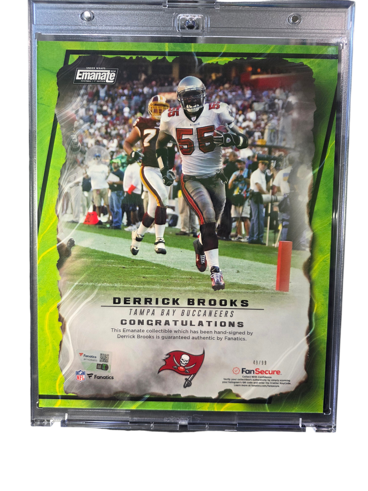 2024 Fanatics Emanate Derrick Brooks 49/99
