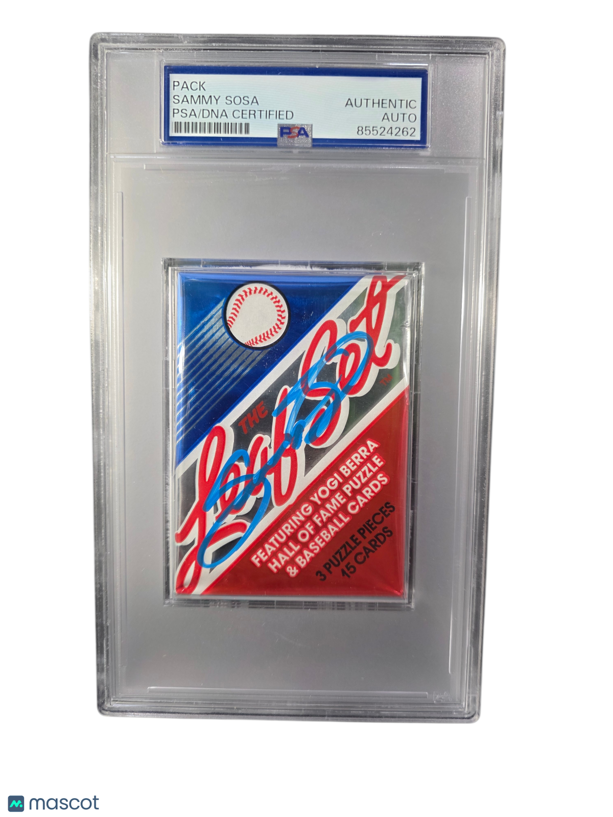 1990 Sammy Sosa PSA A Auto A