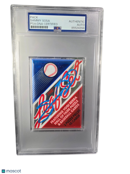 1990 Sammy Sosa PSA A Auto A
