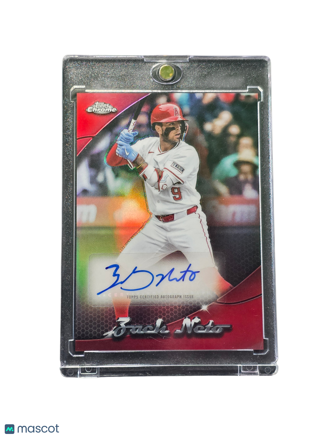 2025 Topps Chrome Update Zach Neto #CHRU-ZN