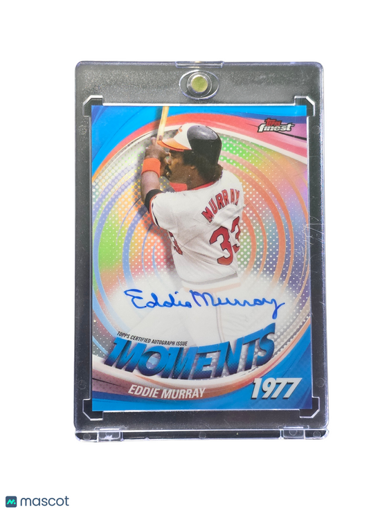 2025 Topps Finest Moments Autographs Eddie Murray #FMA-EM