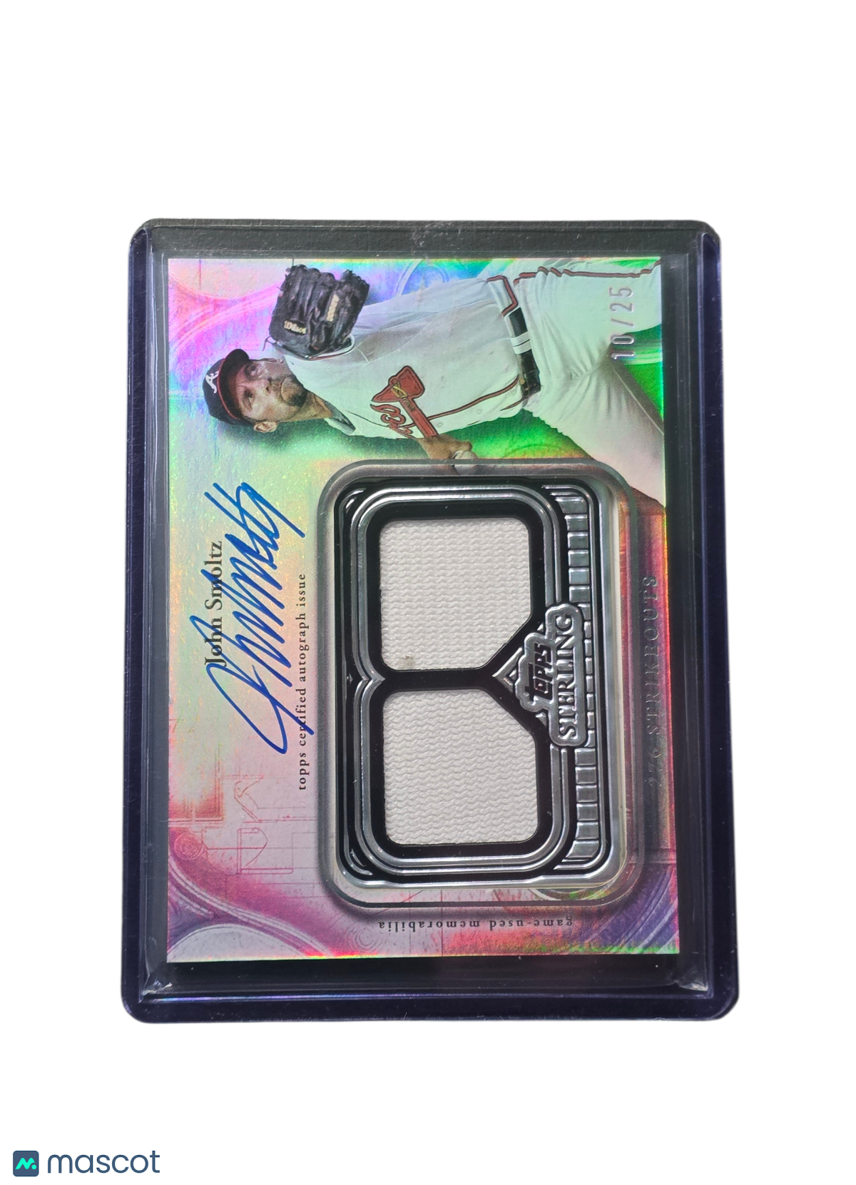 2025 Topps Sterling John Smoltz Autograph Relic 10/25