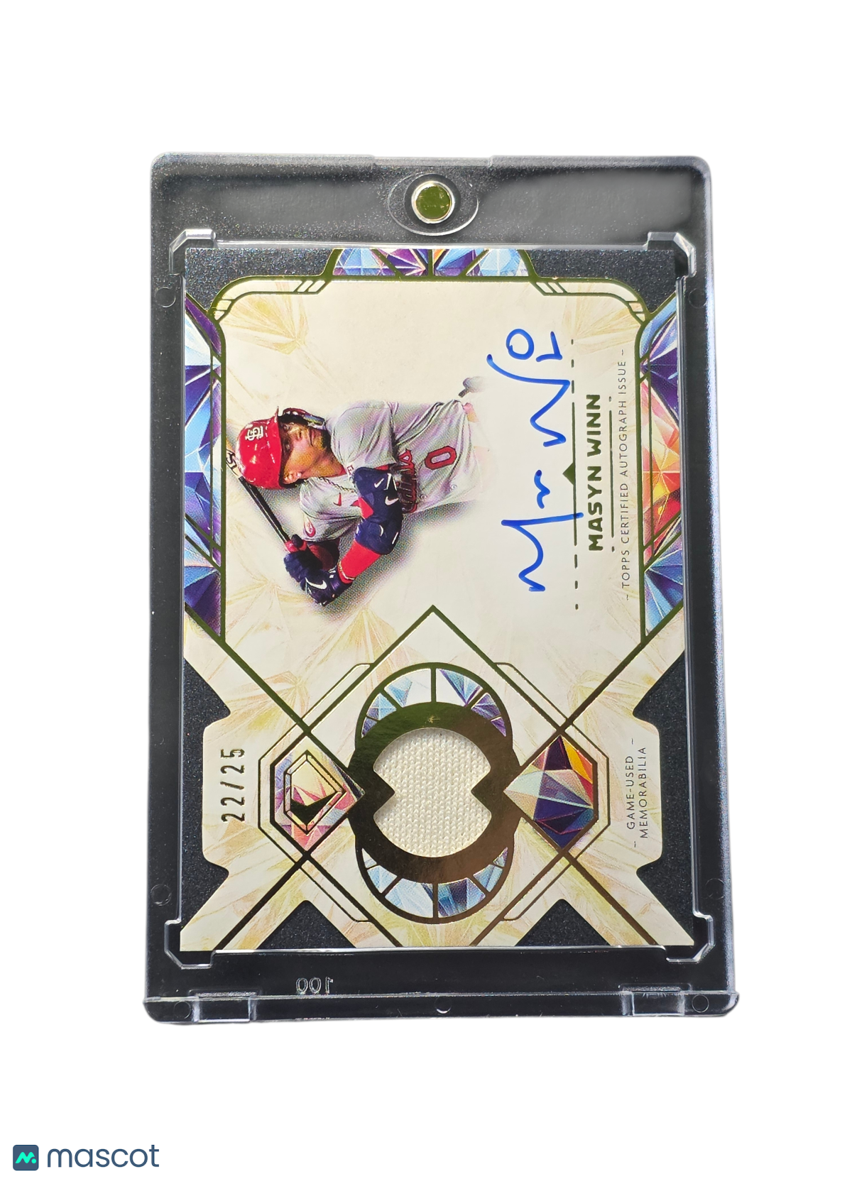 2025 Topps Diamond Icons Masyn Winn #SPAR-MW Relic Patch 22/25