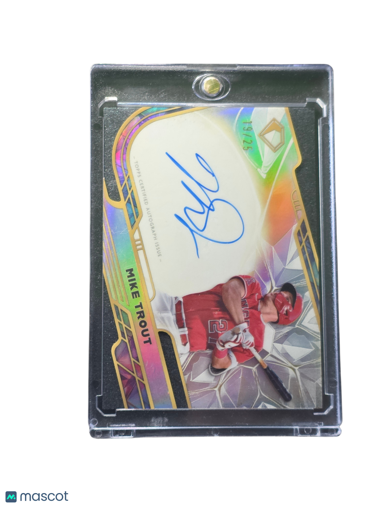 2025 Topps Diamond Icons Icons Chrome Mike Trout 19/25