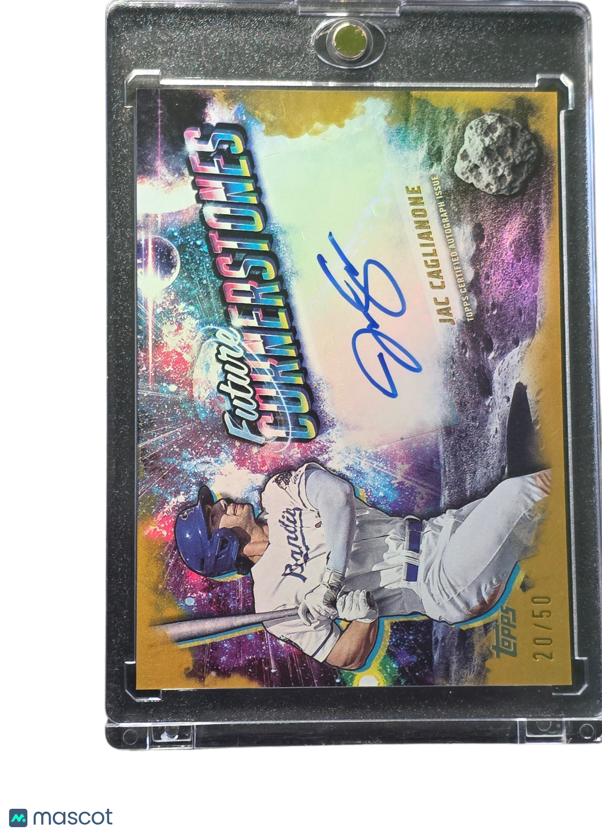 2025 Topps Pro Debut Future Cornerstones Autographs Jac Caglianone #FCA-JC 20/50