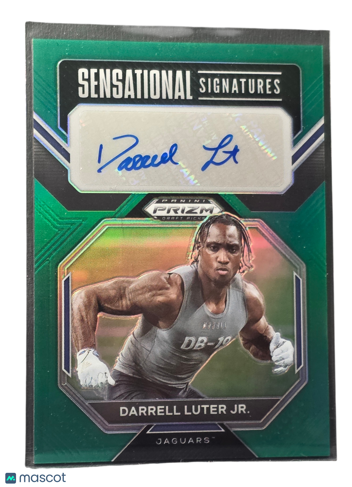 2023 Panini Prizm Draft Picks Sensational Signatures Darrell Luter Jr. #SS-DLU