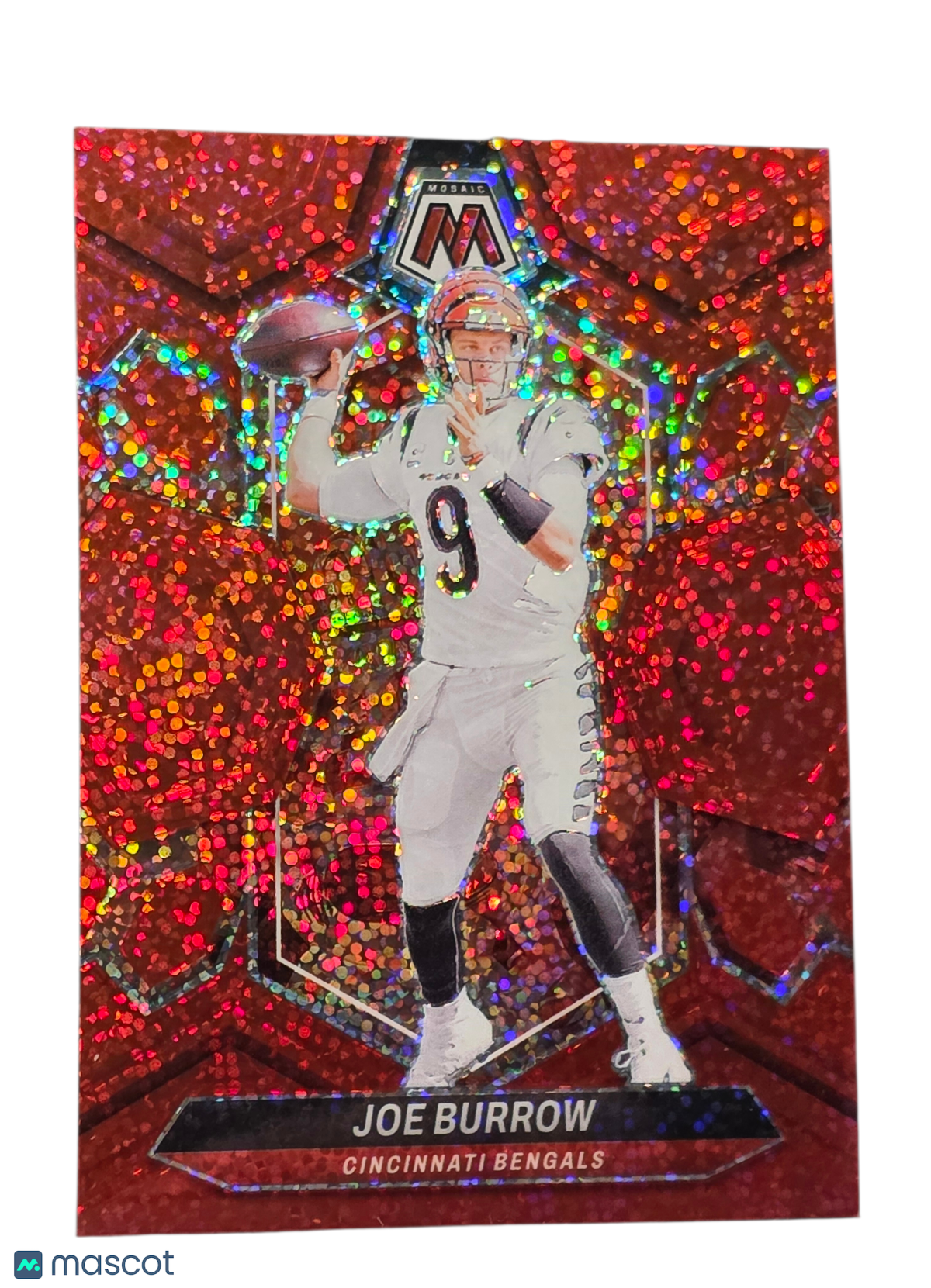 2024 Panini Mosaic Football Joe Burrow #43 Red