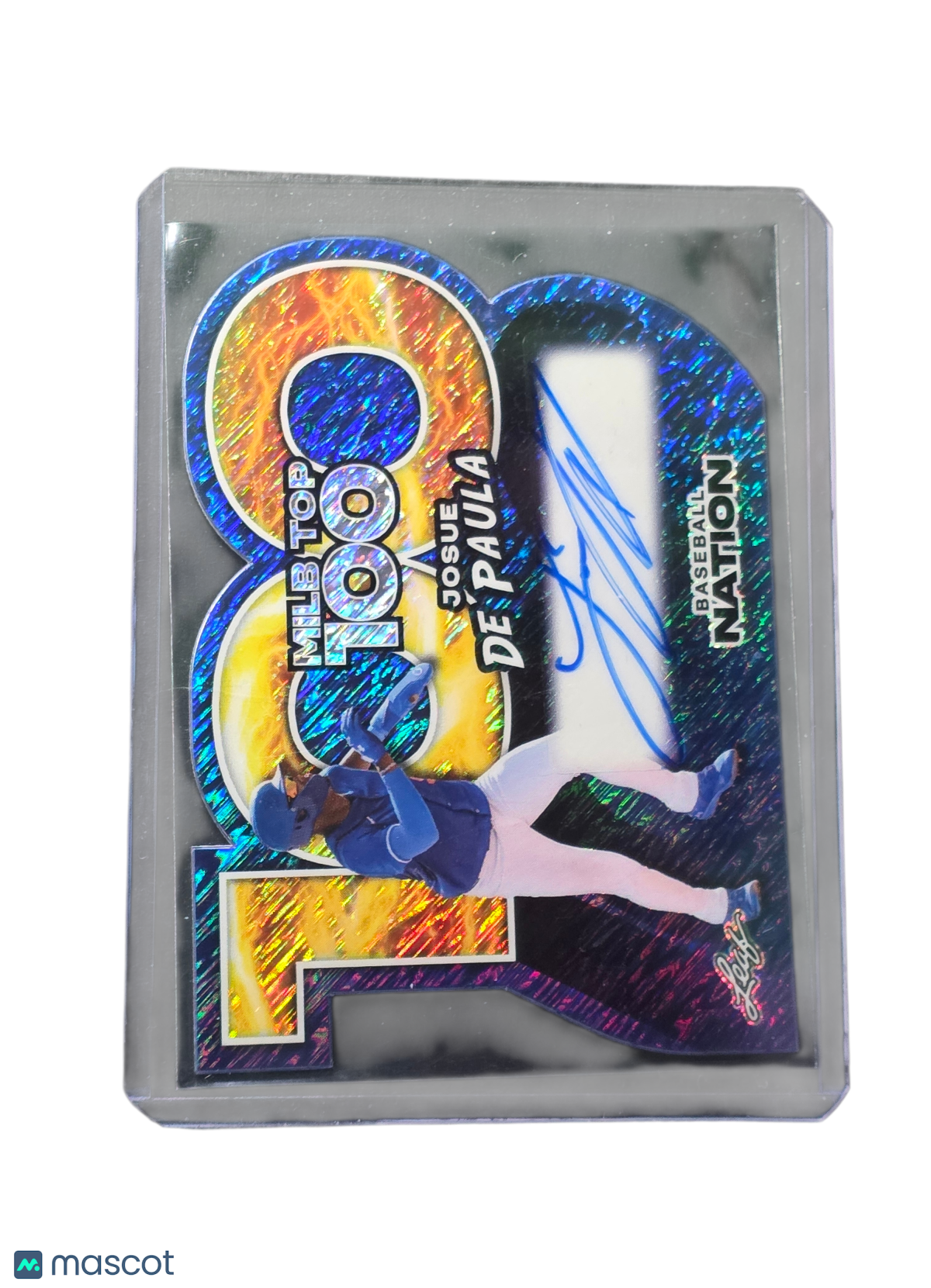 2025 Leaf Baseball Nation MLB Top 100 Josue De Paula #MA-JDP 1/1