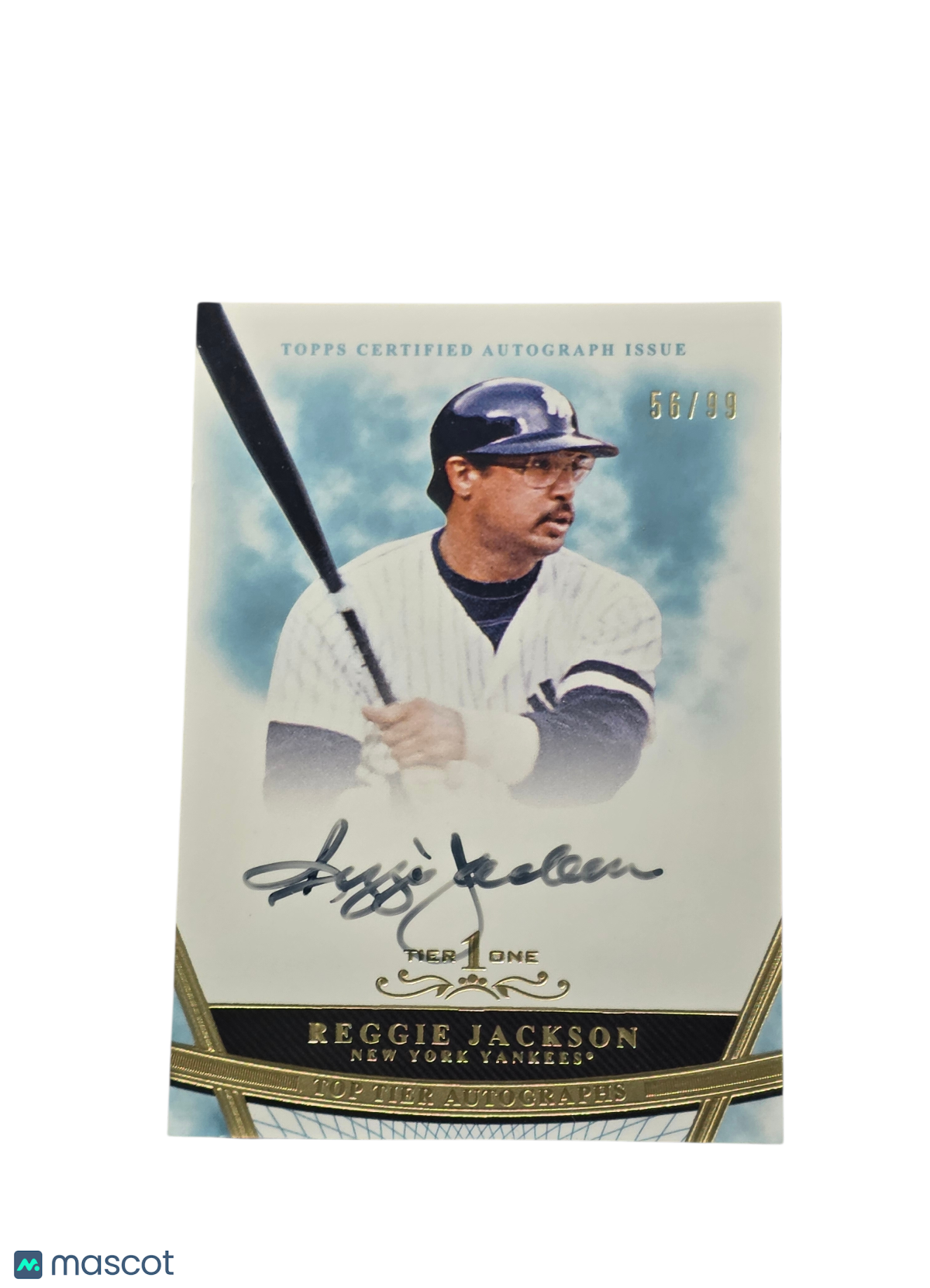 2011 Topps Tier One Top Tier Autographs Reggie Jackson #TT-RJ 56/99